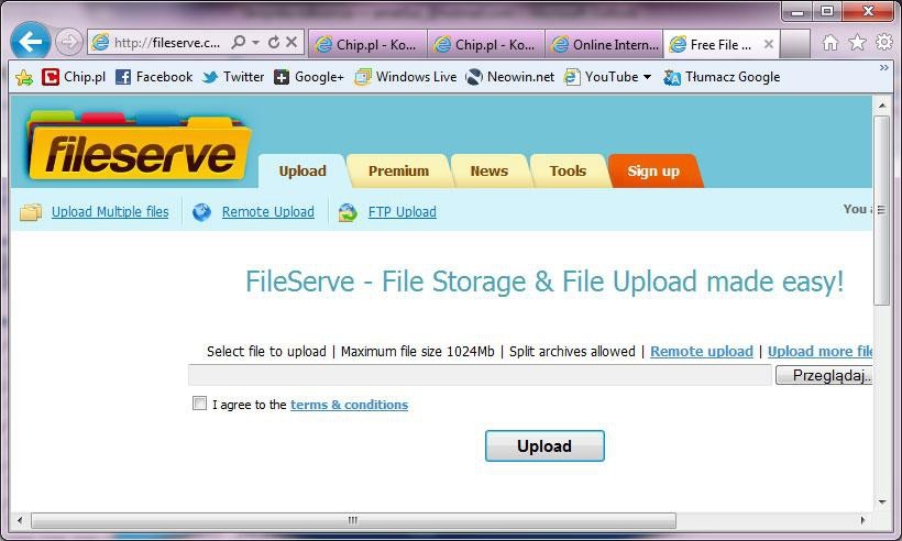 FileServe nie chce podzielić losu MegaUpload, banuje użytkowników, usuwa pliki