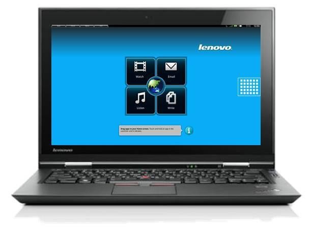 CES 2012: Lenovo pokazuje hybrydowy notebook ThinkPad X1