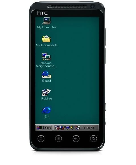 Zobacz, jak wygląda Windows 95 na HTC EVO 3D