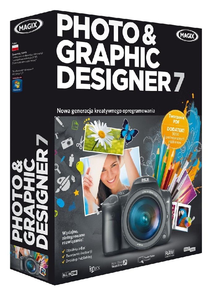 Polska wersja Magix Photo & Graphic Designer 7 już w sprzedaży