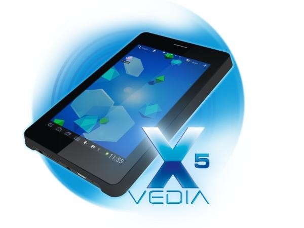 Wydajny tablet Vedia X5 z nawigacją MapaMap za 550 złotych
