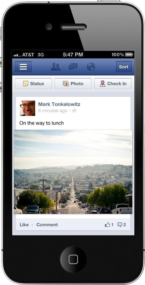 Nowy, lepszy mobilny Facebook