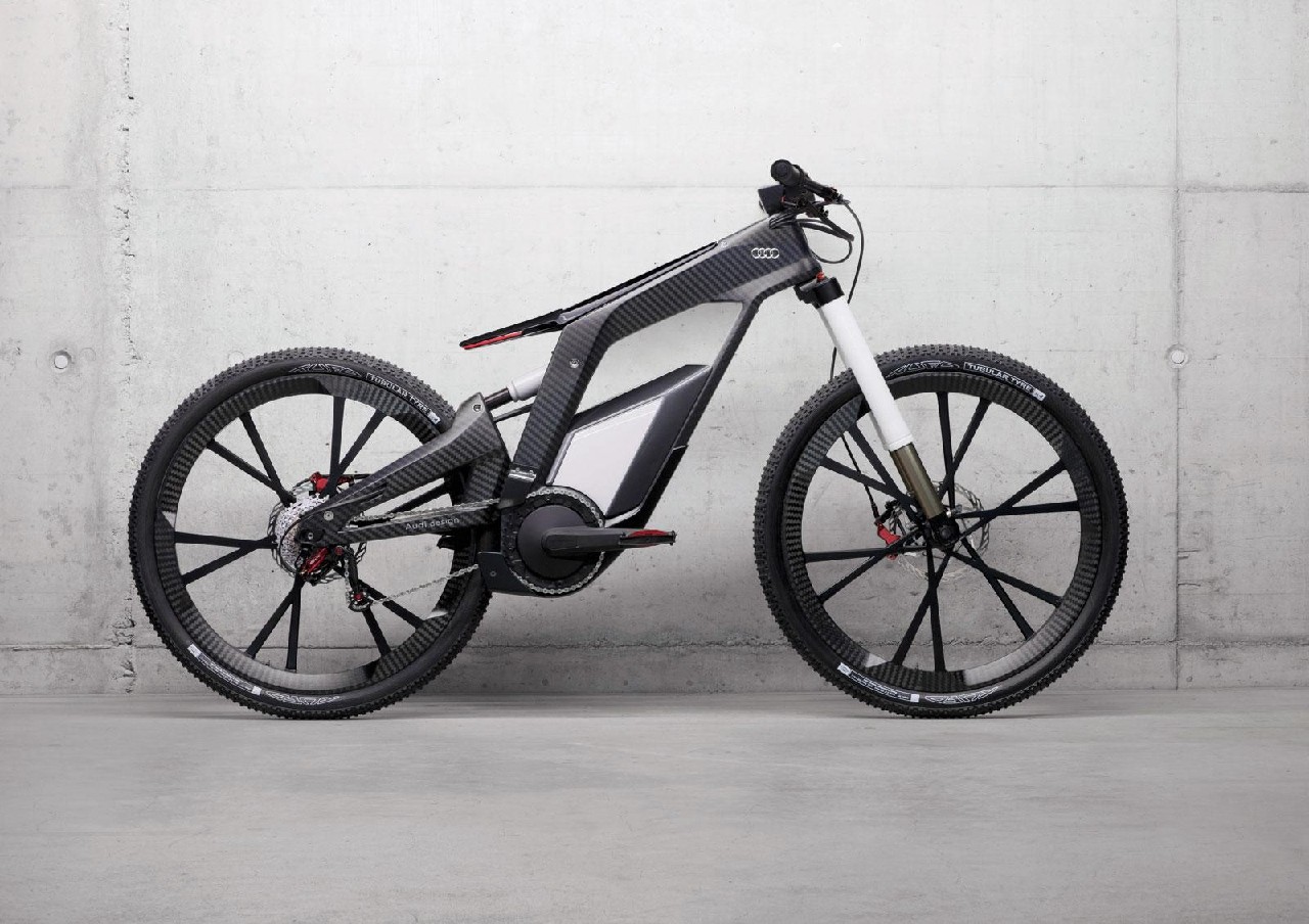 E-rower od Audi. Włókno węglowe, maksymalna prędkość 80 km/h, wbudowane Wi-Fi
