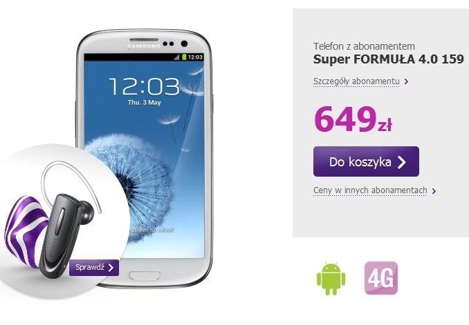 Rusza sprzedaż Samsunga Galaxy S III w Polsce. Sprawdź ceny w abonamentach!