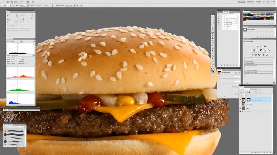 Zobacz na wideo, jak McDonald’s photoshopuje swoje hamburgery!