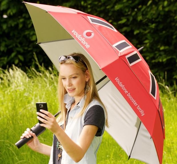 Vodafone Booster Brolly – parasol przyszłości