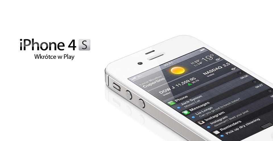 iPhone 4S w sieci Play nawet za złotówkę!