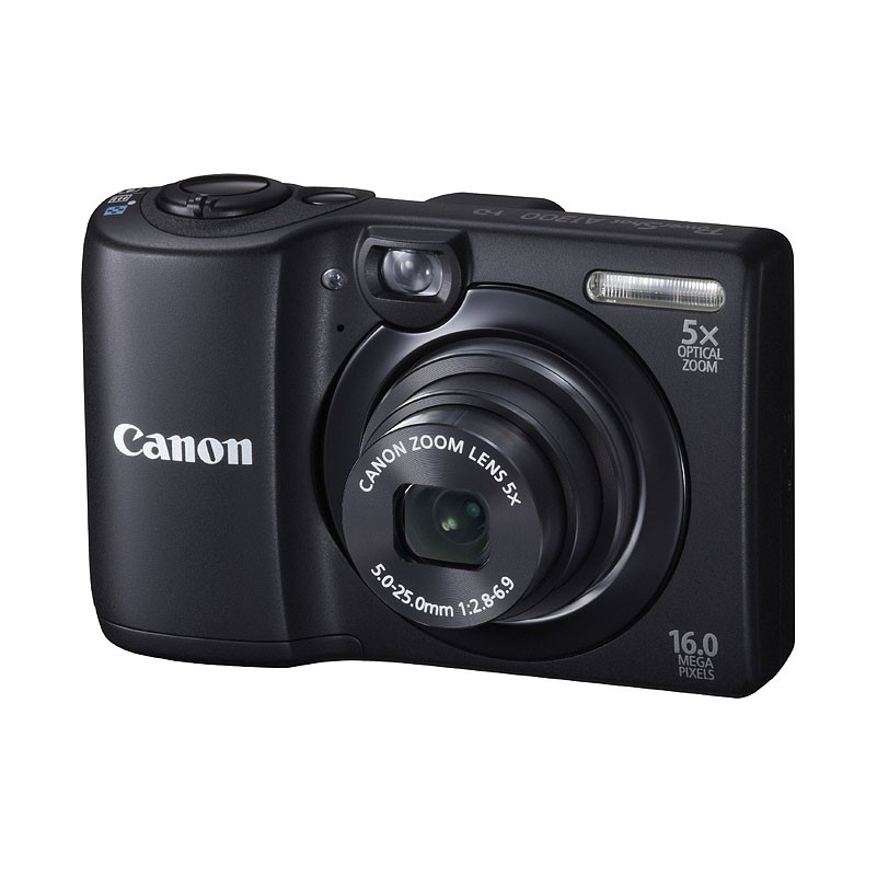 Canon PowerShot A1300 – plastikowy kompakt z wizjerem