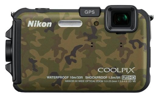 Nowy Nikon świetnie się kamufluje, kręci filmy Full HD pod wodą