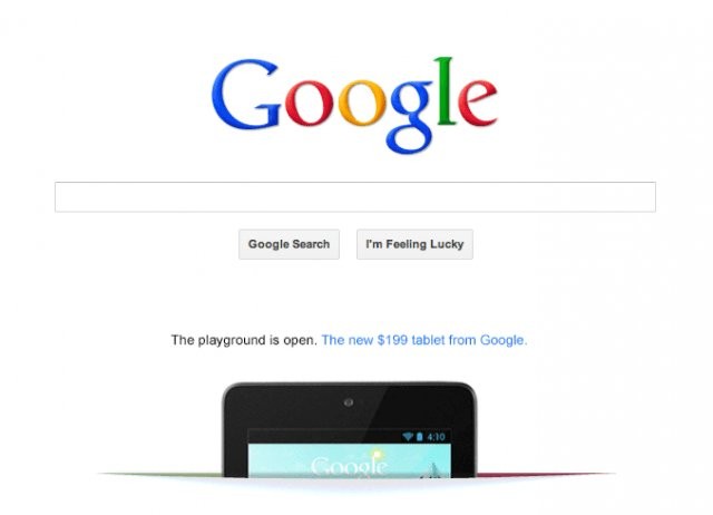 Legendarna “biała przestrzeń” Google’a została skażona reklamą!