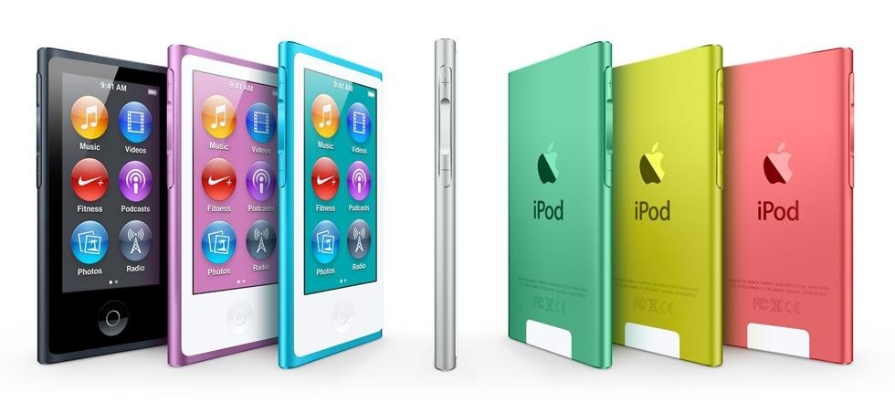 Nowe iPody nano są śliczne, mają wieksze ekrany