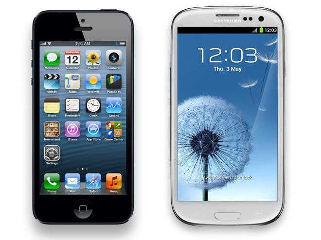 Apple iPhone 5 vs. Samsung Galaxy S III - ruszyła marketingowa machina