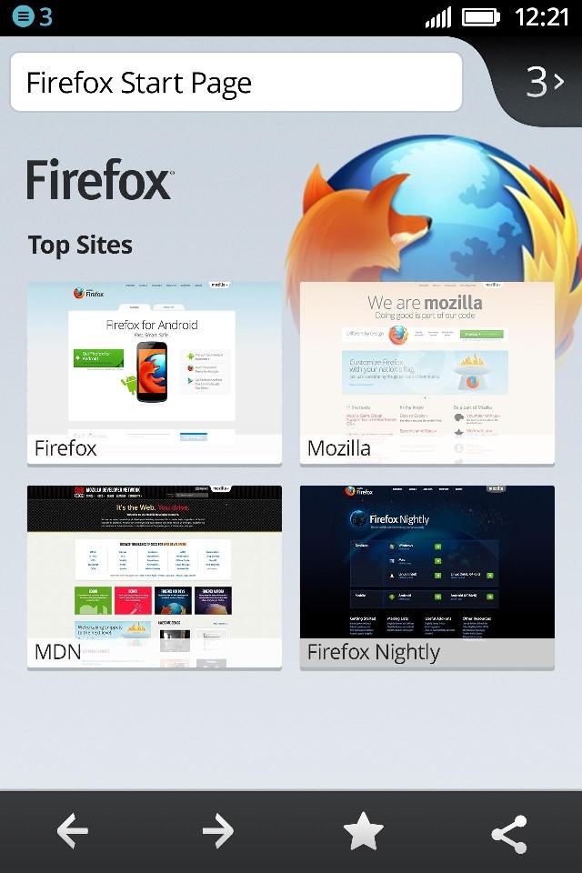 Mozilla prezentuje nowe screenshoty Firefox OS