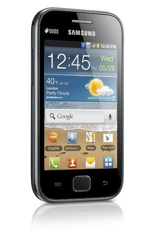 Samsung Galaxy Ace Duoz ze slotami na dwie karty SIM