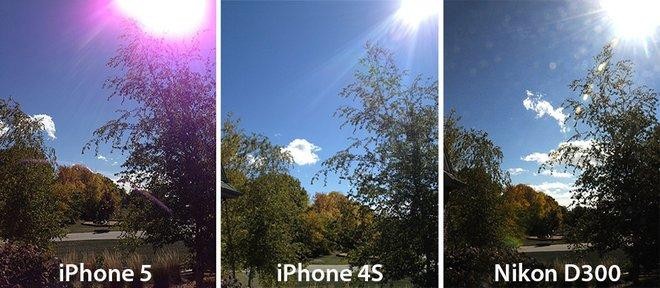 Problem z fioletową poświatą w iPhone 5? Apple radzi: nie celuj aparatem w słońce