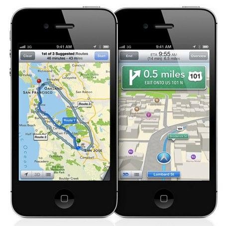 Apple ma patent na dotykową obsługę map w smartfonie