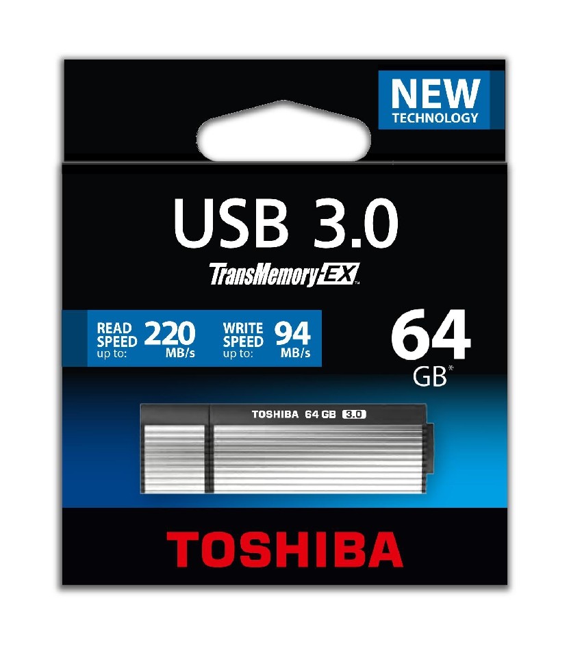 Superszybka pamięć USB 3.0 Toshiba TransMemory-EX