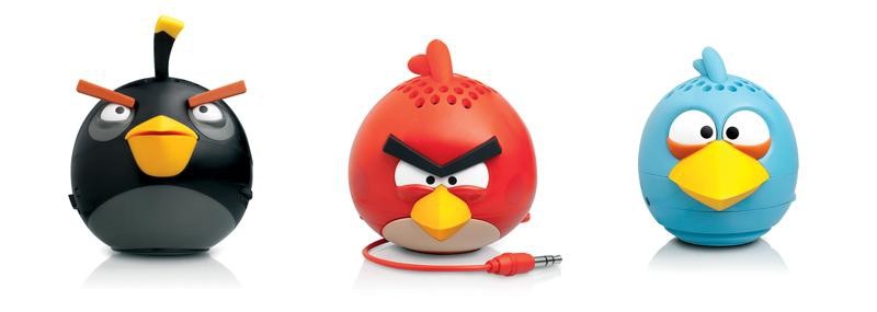 Angry Birds Mini – kolorowe głośniczki od Gear4