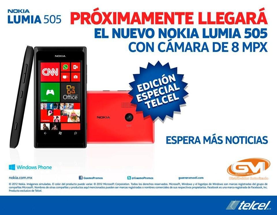 Nokia Lumia 505 przyłapana na zdjęciu