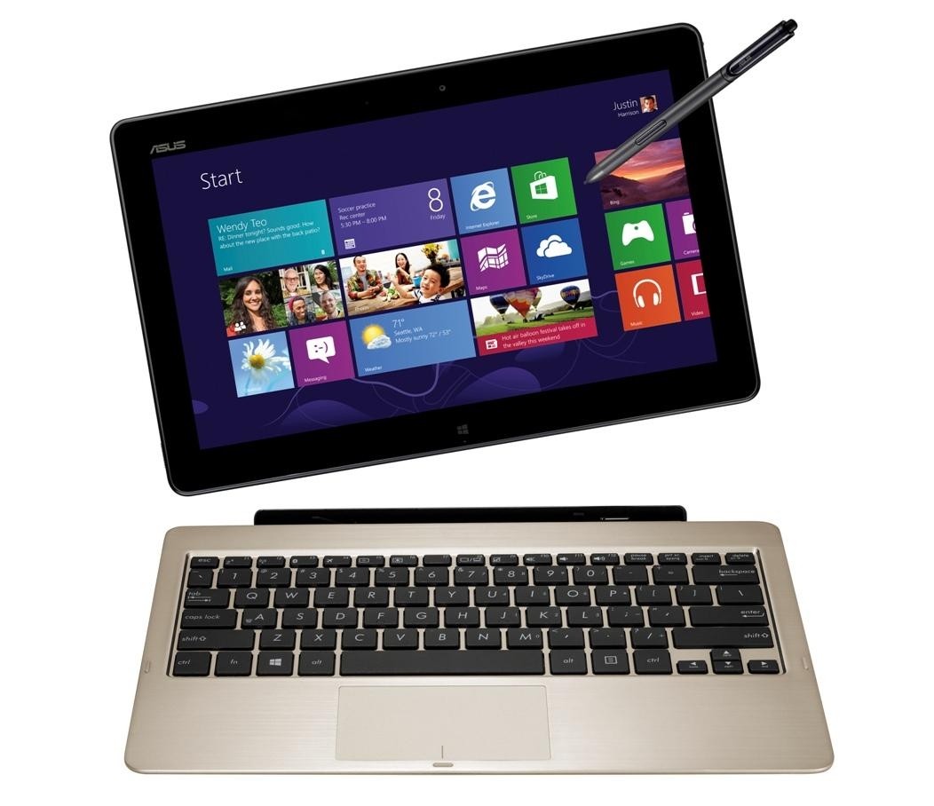 Nowe tablety Asusa z dwurdzeniowym Atomem i Windows 8