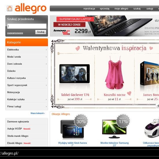 To ostatnie chwile 'starego' Allegro. Nam wciąż jest jeszcze serwowana stara wersja witryny. A wam?