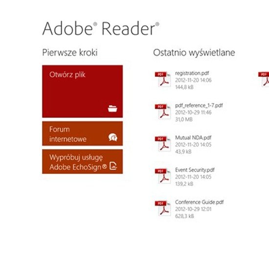 Adobe Reader zmienia nazwę