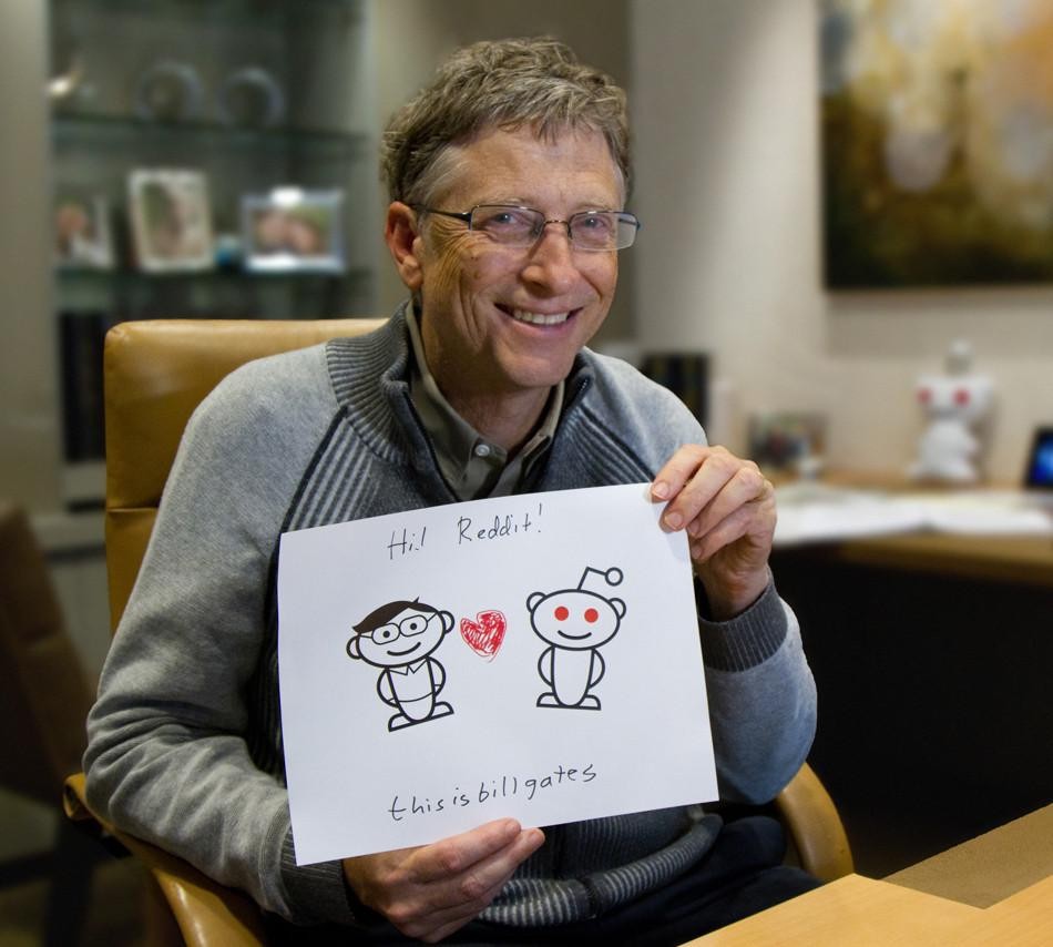 Bill Gates odpowiada na niewygodne pytania internautów