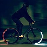 Revolights: Koła rowerowe z wbudowanym oświetleniem LED