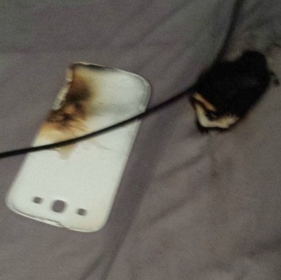 Samsung Galaxy S3 eksplodował podczas ładowania