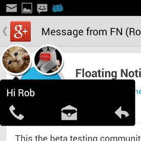 Floating Notifications: Powiadomienia w stylu Chat Heads dla każdej aplikacji