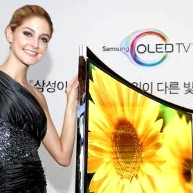 Zakrzywiony telewizor OLED ma niesamowity obraz