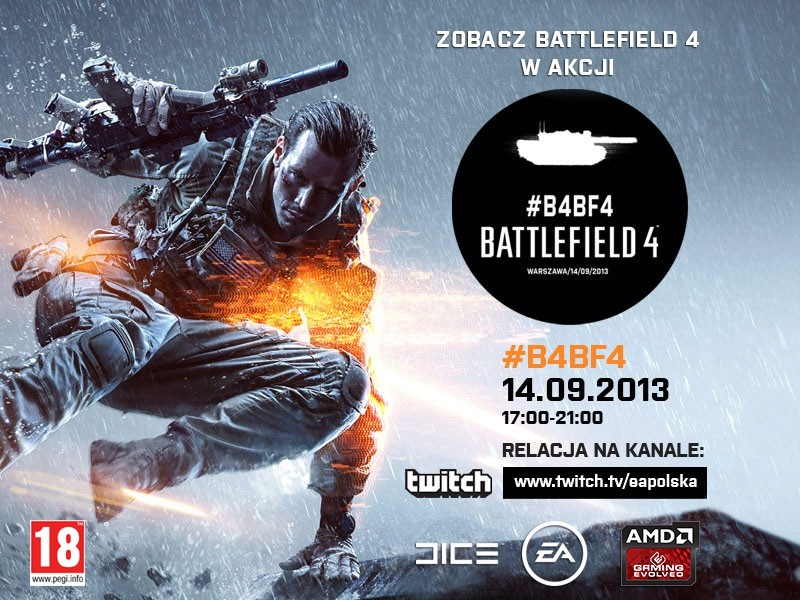 Zobacz jak Polacy grają w Battlefield 4!