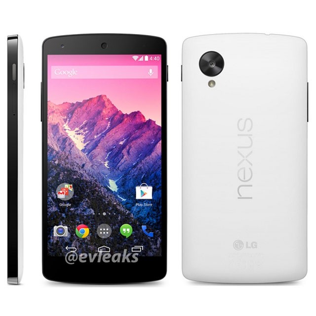 Tak wygląda biały Nexus 5