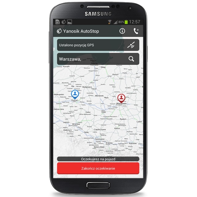 Yanosik chce spopularyzować jeżdżenie autostopem