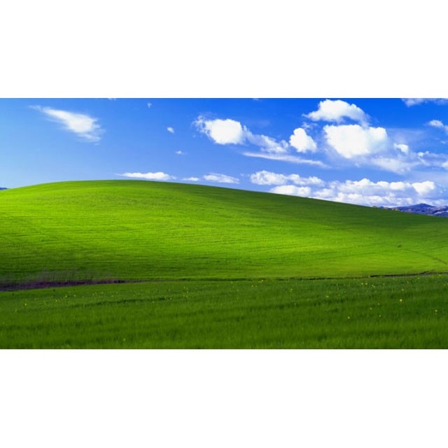 Tapeta w Windows XP to nie fotomontaż