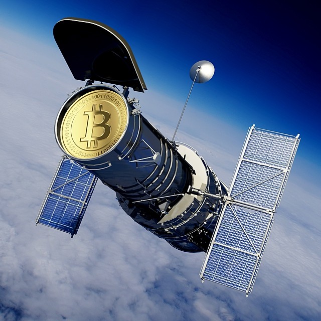 Bitcoin chce wystrzelić w kosmos własne satelity