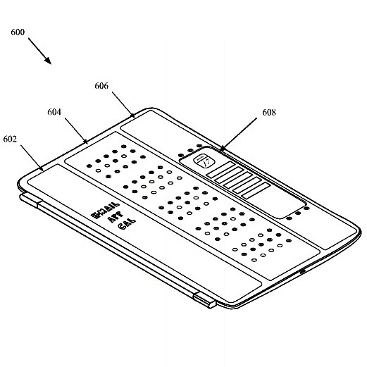 Apple i jego nowy patent na pokrywkę do tabletu