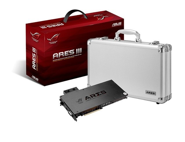 ROG Ares III – dwuprocesorowa, chłodzona wodą karta dla… kolekcjonerów