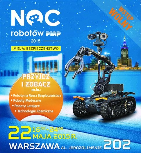 Trzecia Noc Robotów już dzisiaj w Warszawie!