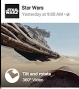 Facebook wprowadza filmy 360 stopni