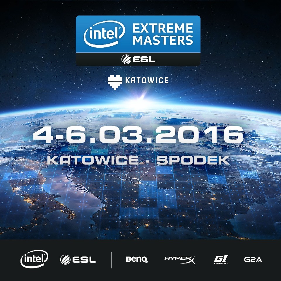 Intel Extreme Masters Katowice 2016: znamy termin imprezy i tytuły gier