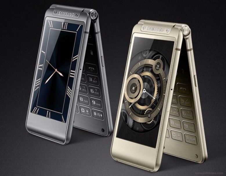 Samsung W2016 – prestiżowy smartfon z klapką