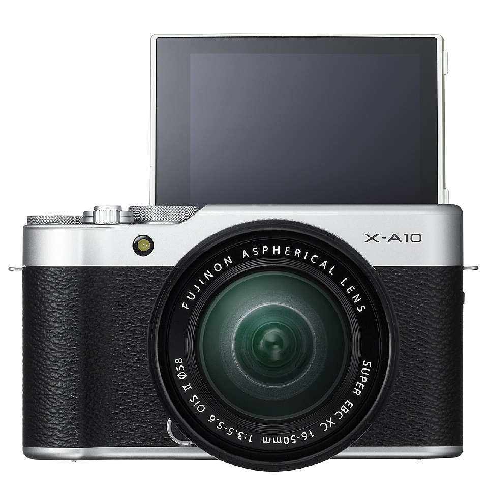 Fujifilm X-A10 to nieduży bezlusterkowiec w stylu retro