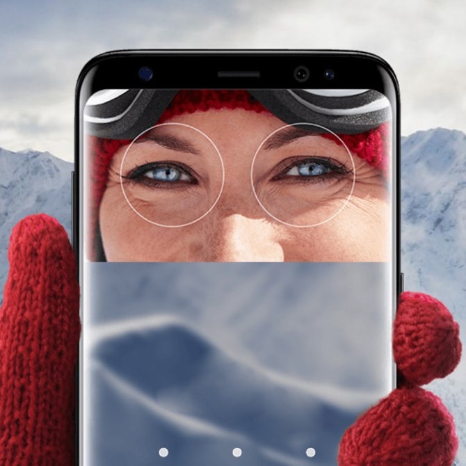 Skaner tęczówki w Samsungu Galaxy S8 daje się oszukać