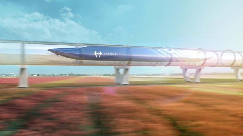 Jest pierwszy odcinek trasy Hyperloop Elona Muska