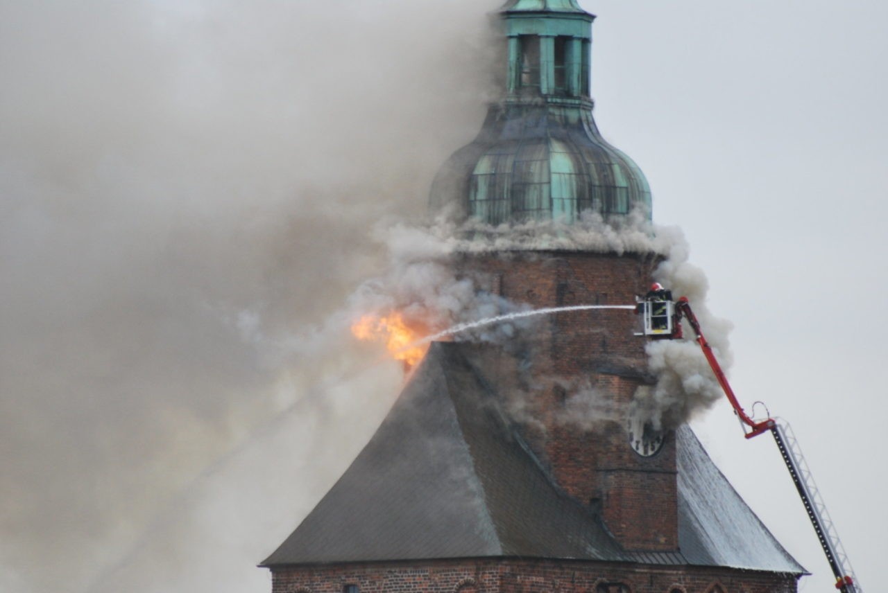 Pożar katedry w Gorzowie
