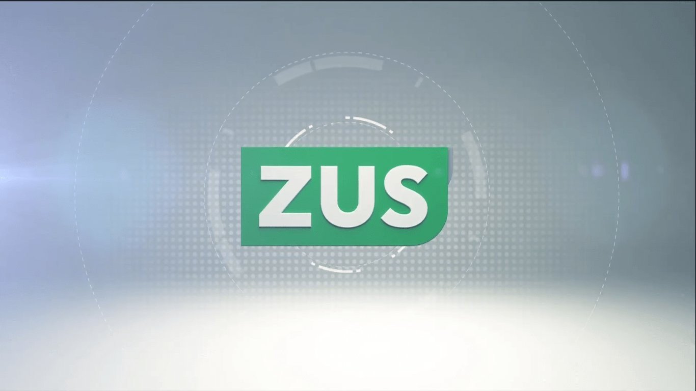 Biało-zielone logo ZUS