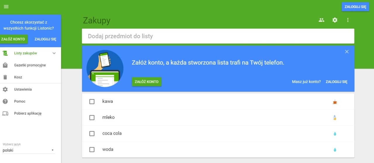 Programiści z Łodzi napisali aplikację na zakupy