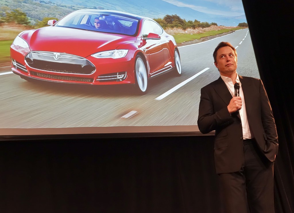 Model 3 to samochód elektryczny ze średniej półki cenowej (fot. Steve Jurvetson)
