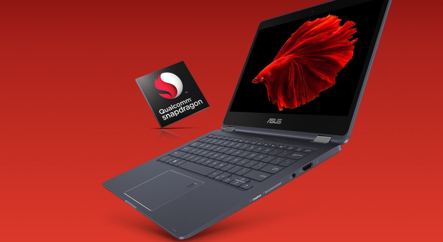 Laptopy z procesorami Snapdragon, działające na Windows 10